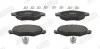 Тормозне колодки передние PEUGEOT 206/306 CITROËN XSARA Jurid 573051J (фото 1)