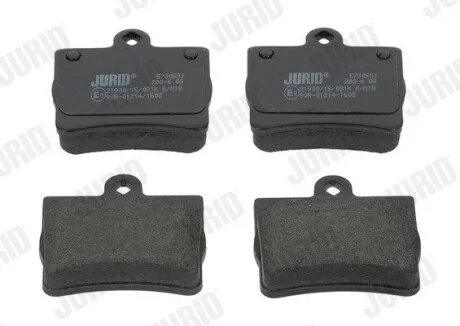 Гальмівні колодки задні MERCEDES-BENZ C/E Jurid 573053J