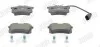 Гальмівні колодки задні AUDI A4 FORD GALAXY SEAT ALHAMBRA VW SHARAN Jurid 573065J (фото 1)