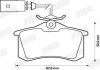 Тормозные колодки задние AUDI A4 FORD GALAXY SEAT ALHAMBRA VW SHARAN Jurid 573065J (фото 2)