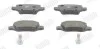 Тормозные колодки задние MERCEDES-BENZ A/B/VANEO Jurid 573082J (фото 1)