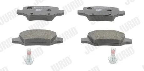 Гальмівні колодки задні MERCEDES-BENZ A/B/VANEO Jurid 573082J