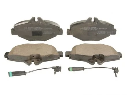 Тормозне колодки передние MERCEDES-BENZ CLS/E Jurid 573091JC