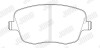 Гальмівні колодки передні VW POLO SKODA FABIA/ROOMSTER SEAT CORDOBA/IBIZA Jurid 573101J (фото 2)