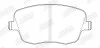Гальмівні колодки передні VW POLO SKODA FABIA/ROOMSTER SEAT CORDOBA/IBIZA Jurid 573101J (фото 2)