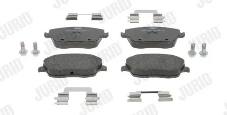 Гальмівні колодки передні VW POLO SKODA FABIA/ROOMSTER SEAT CORDOBA/IBIZA Jurid 573101J