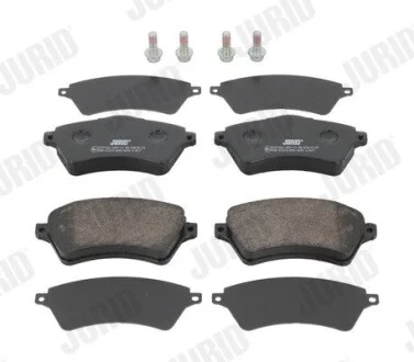 Гальмівні колодки передні Renault Alaskan / Nissan Navara, NP300 / Land Rover Freelander I Jurid 573102J