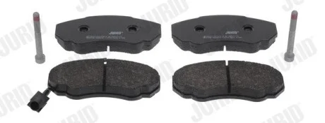 Тормозне колодки передние PEUGEOT BOXER CITROËN JUMPER FIAT DUCATO Jurid 573113J