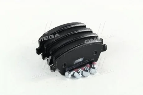 Гальмівні колодки передні MERCEDES-BENZ CITAN DACIA DOKKER/DUSTER/LODGY/LOGAN NISSAN ALTIMA/NOTE Jurid 573125J