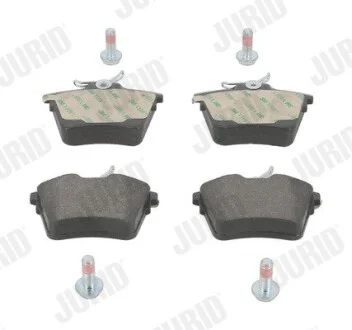 Тормозные колодки задние PEUGEOT 407/607 CITROËN C5 Jurid 573133J