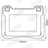 Тормозне колодки передние Mercedes C /CLK /SLK Jurid 573177J (фото 2)