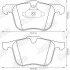 Тормозне колодки передние Ford Galaxy /S-Max Volvo S60 /S80 / V60 / V70 /XC70 Jurid 573179J (фото 2)