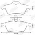 Тормозные колодки Ford Focus / Mazda 3 / Opel Vectra / Renault Laguna Jurid 573186J (фото 2)