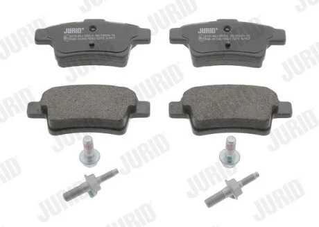 Тормозные колодки задние Citroen C4 Jurid 573194J