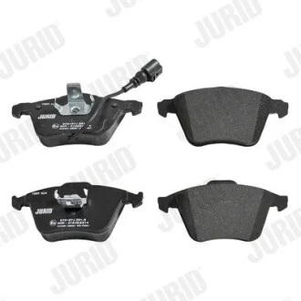 Тормозне колодки передние VW Passat / CC / Golf / Skoda Super B / Seat Leon Audi A3 Jurid 573197J