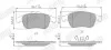 Гальмівні колодки передні Renault Clio IV, Fluence, Grand Scenic, Laguna III, Megane III, Scenic III Jurid 573243J (фото 1)