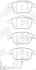Тормозне колодки передние Audi Q3 / VW Tiguan Jurid 573246J (фото 2)