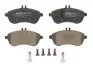 Тормозне колодки передние Mercedes C / E / SLK Jurid 573257JC (фото 1)