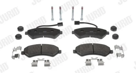 Тормозне колодки передние Citroen Jumper / Fiat Ducato / Peugeot Boxer Jurid 573261J
