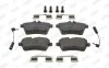 Тормозне колодки передние Mercedes A / B Jurid 573265JC (фото 3)