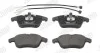 Тормозне колодки передние Citroen C5 / Peugeot 508 Jurid 573311J (фото 1)