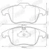 Тормозне колодки передние Citroen C5 / Peugeot 508 Jurid 573311J (фото 2)