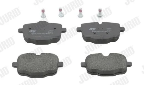 Колодки гальмівні BMW 5 (F10) 535i, 550i, 525d, 530d 03/10-> WVA 24703 FMSI: 8669-D1469 Jurid 573353J