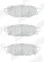 Гальмівні колодки Subaru Impreza / Forester /Legacy / Outback / XV Jurid 573380J (фото 2)