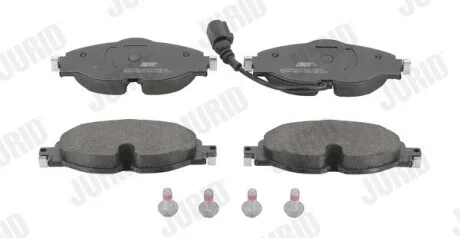 Тормозные колодки Audi A3 / Q2 VW Caddy / Golf Skoda Octavia / Super B Jurid 573390J