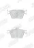 Тормозные колодки Audi A3 / Q2 / TT Seat Leon /Ateca VW Golf VII Jurid 573409J (фото 2)