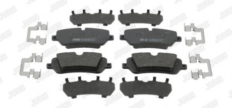 Гальмівні колодки задні Land Rover Defender, Discovery V, Range Rover IV, Range Rover Sport II Jurid 573439J (фото 1)