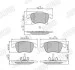 Гальмівні колодки Ford Galaxy, Mondeo V, S-Max Ford Usa Fusion Lincoln Mkz 1.0-3.5 09.06- Jurid 573674J (фото 1)