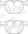 Тормозные колодки BMW X5/ X6 Jurid 573744J (фото 2)