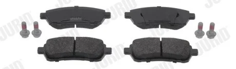 Колодки гальмівні FORD Fiesta VI Jurid 573747J