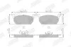 Гальмівні колодки передні VW POLO, T-CROSS/AUDI A1/SEAT ARONA,IBIZA/SKODA KAMIQ, SCALA 573833J