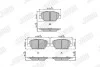 Гальмівні колодки передні OPEL INSIGNIA Jurid 573920J (фото 2)