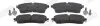 Гальмівні колодки передні LAND ROVER DISCOVERY, RANGE ROVER, RANGE ROVER SPORT 573927J