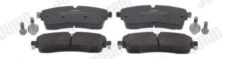 Гальмівні колодки передні LAND ROVER DISCOVERY, RANGE ROVER, RANGE ROVER SPORT Jurid 573927J