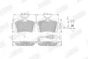 Гальмівні колодки задні AUDI A2,A3/ SEAT Ibiza II, Toledo III/ Skoda Fabia I, Octavia I/ VW Golf V Jurid 573938J (фото 1)