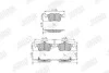 Гальмівні колодки передні HONDA CIVIC Jurid 573976J (фото 2)