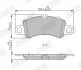 Гальмівні колодки передні Porsche Boxter, Cayman, 911 Jurid 574021J (фото 3)