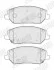 Гальмівні колодки передні Hyundai i30, KIA Ceed, Proceed, Xceed Jurid 574057J (фото 2)