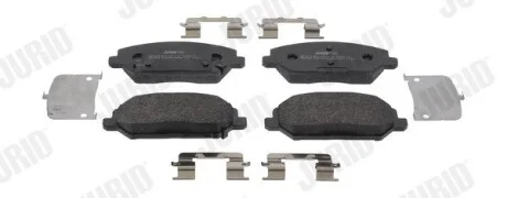 Фото 1 - гальмівні колодки передні Hyundai i30, KIA Ceed, Proceed, Xceed Jurid 574057J Гальмівні колодки передні Hyundai i30, KIA Ceed, Proceed, Xceed Jurid 574057J (фото 1)