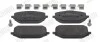 Гальмівні колодки передні Peugeot 308, Partner / Citroen Berlingo / Opel Astra L, Combo / DS 574077J