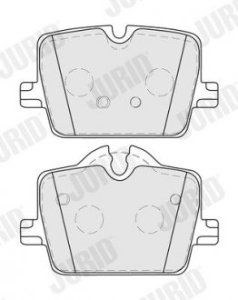 Гальмівні колодки передні 3-Series, 4-Series, Z4, i4 Jurid 574080J