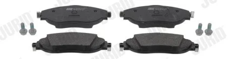 Гальмівні колодки передні VW Arteon / Audi Q3 Jurid 574122J (фото 1)