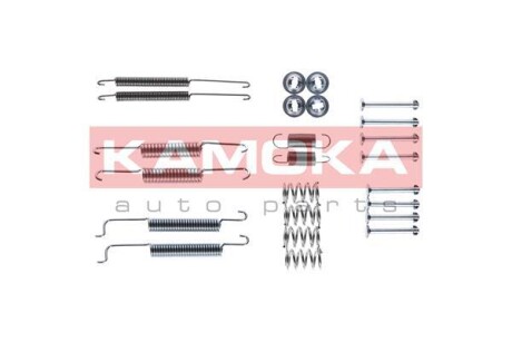 Комплект монтажных барабанных тормозных колодок. KAMOKA 1070010 (фото 1)