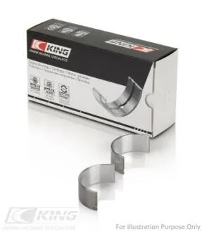Підшипники ковзання шатунні King CR1255SM