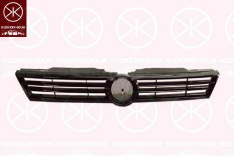 Решетка радиатора VW Jetta 11-14 черная KLOKKERHOLM 9528990 (фото 1)