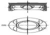 Поршень OPEL 81,00 Z18XER 4V 1.8i 16V 2004- KOLBENSCHMIDT 40027710 (фото 1)